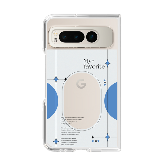 Clear Case［ Original - Instax Case - Blue ］