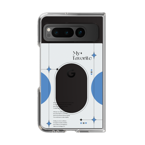 Clear Case［ Original - Instax Case - Blue ］