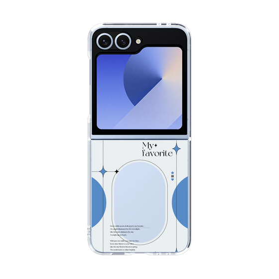 Clear Case［ オリジナル - チェキケース - Blue ］