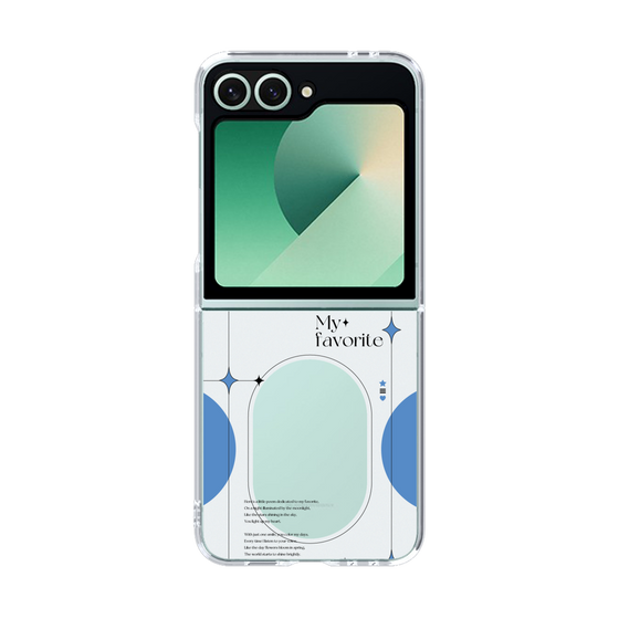 Clear Case［ オリジナル - チェキケース - Blue ］
