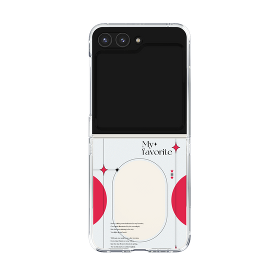 Clear Case［ Original - Instax Case - Red ］