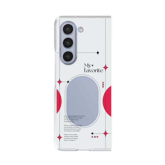 Clear Case［ Original - Instax Case - Red ］