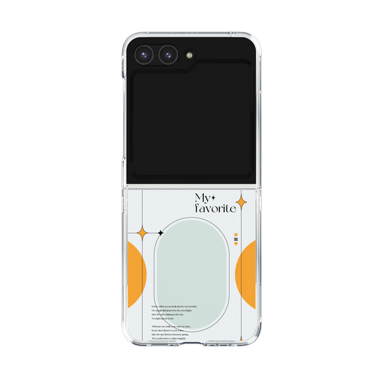 Clear Case［ Original - Instax Case - Orange ］