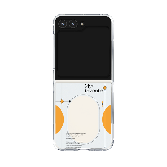 Clear Case［ Original - Instax Case - Orange ］