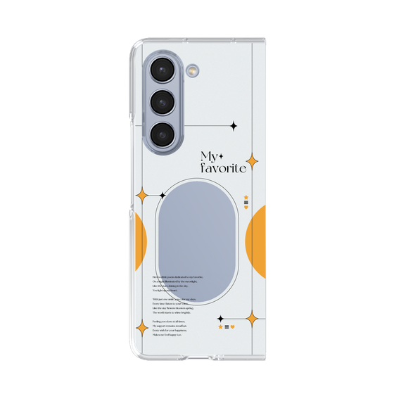Clear Case［ Original - Instax Case - Orange ］