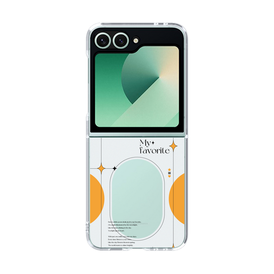 Clear Case［ オリジナル - チェキケース - Orange ］