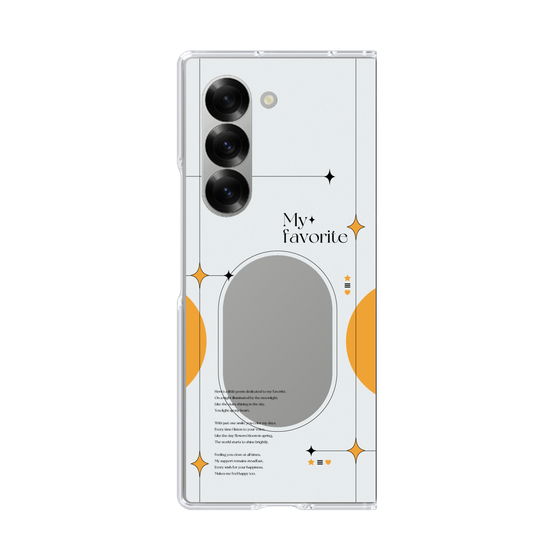Clear Case［ オリジナル - チェキケース - Orange ］