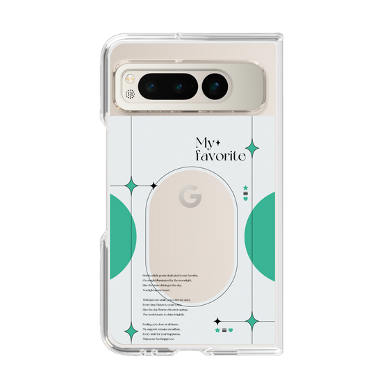 Clear Case［ Original - Instax Case - Green ］