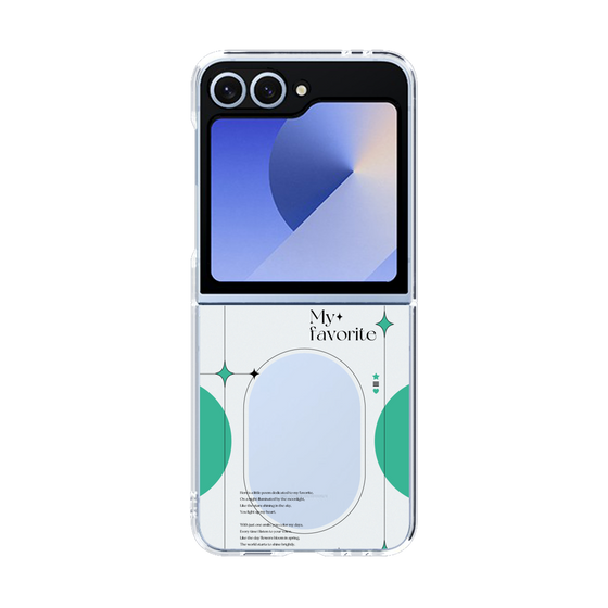 Clear Case［ オリジナル - チェキケース - Green ］