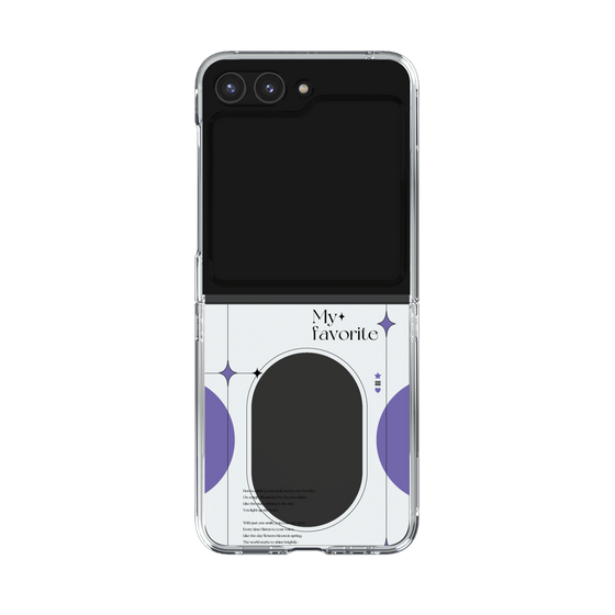 Clear Case［ Original - Instax Case - Purple ］