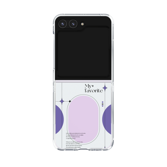 Clear Case［ Original - Instax Case - Purple ］