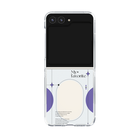 Clear Case［ Original - Instax Case - Purple ］