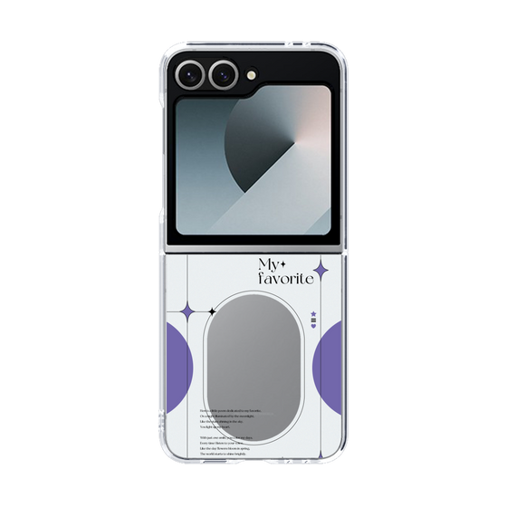Clear Case［ オリジナル - チェキケース - Purple ］