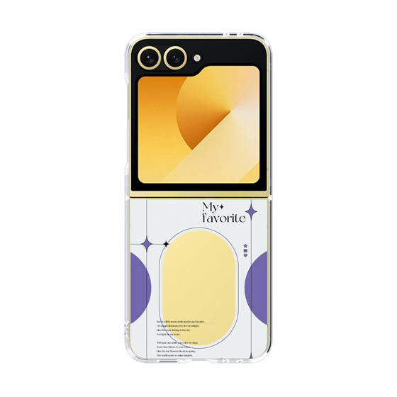 Clear Case［ オリジナル - チェキケース - Purple ］
