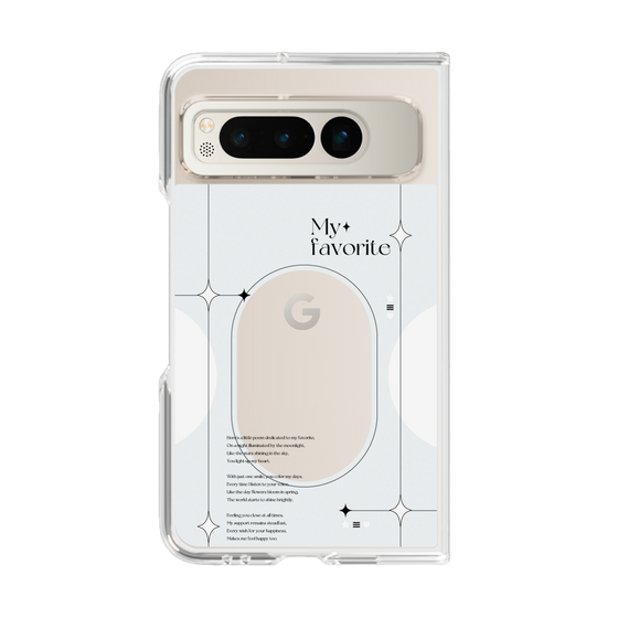 Clear Case［ Original - Instax Case - White ］
