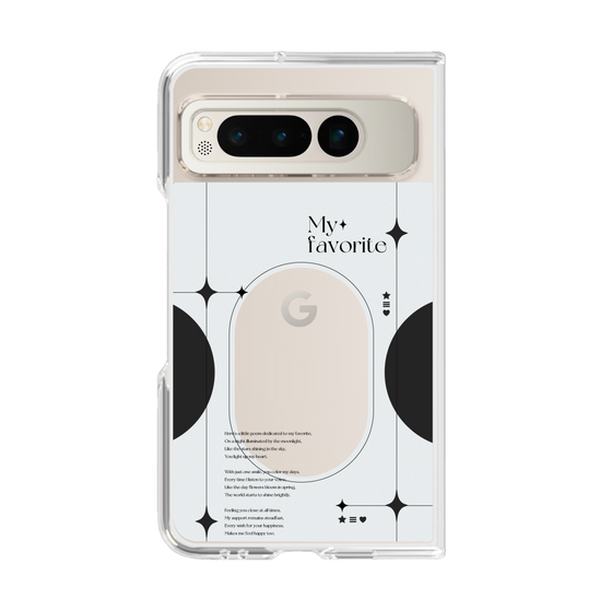 Clear Case［ Original - Instax Case - Black ］