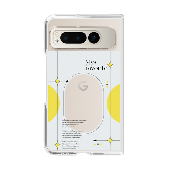 Clear Case［ Original - Instax Case - Yellow ］