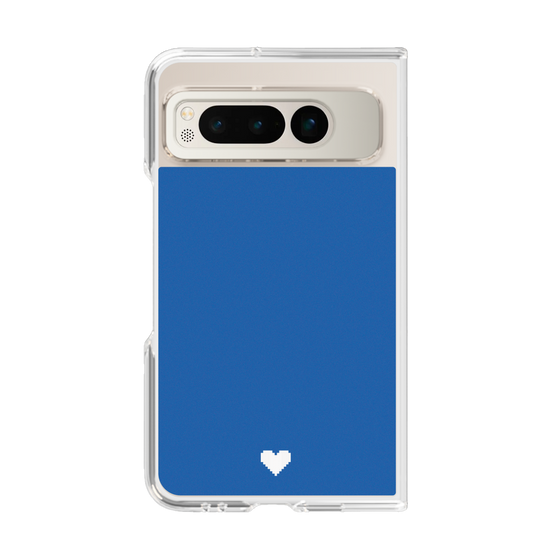 Clear Case［ Original - Favorite Color Heart - Blue ］