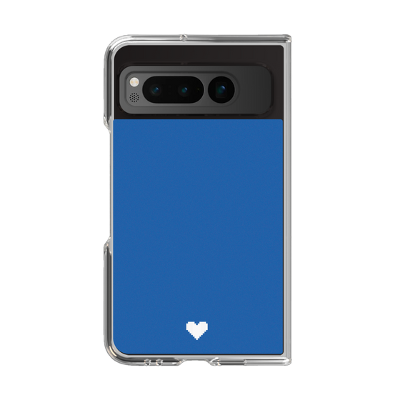 Clear Case［ Original - Favorite Color Heart - Blue ］