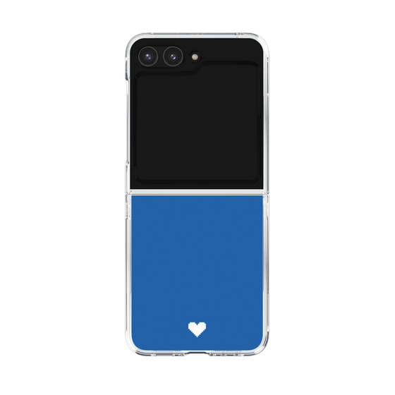Clear Case［ Original - Favorite Color Heart - Blue ］
