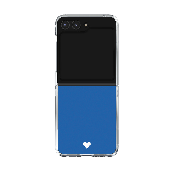 Clear Case［ Original - Favorite Color Heart - Blue ］