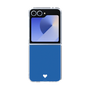 Clear Case［ オリジナル - 推し色ハート - Blue ］