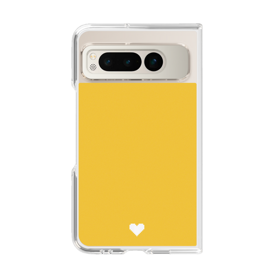 Clear Case［ Original - Favorite Color Heart - Yellow ］