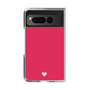 Clear Case［ Original - Favorite Color Heart - Red ］