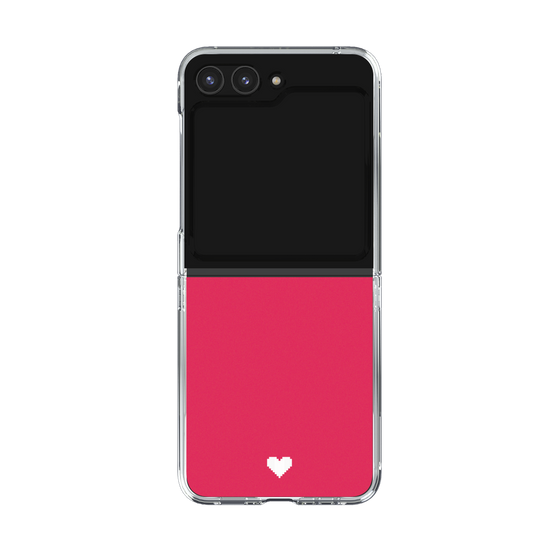Clear Case［ Original - Favorite Color Heart - Red ］