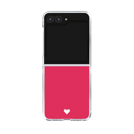 Clear Case［ Original - Favorite Color Heart - Red ］