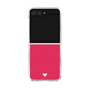 Clear Case［ Original - Favorite Color Heart - Red ］