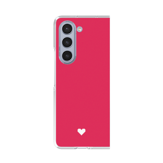 Clear Case［ Original - Favorite Color Heart - Red ］