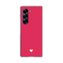 Clear Case［ オリジナル - 推し色ハート - レッド ］