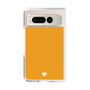 Clear Case［ Original - Favorite Color Heart - Orange ］