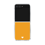 Clear Case［ Original - Favorite Color Heart - Orange ］