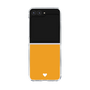 Clear Case［ Original - Favorite Color Heart - Orange ］