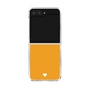 Clear Case［ Original - Favorite Color Heart - Orange ］