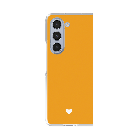 Clear Case［ Original - Favorite Color Heart - Orange ］