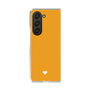 Clear Case［ Original - Favorite Color Heart - Orange ］
