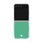 Clear Case［ Original - Favorite Color Heart - Green ］