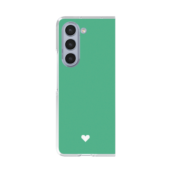 Clear Case［ Original - Favorite Color Heart - Green ］