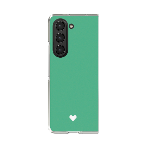 Clear Case［ Original - Favorite Color Heart - Green ］