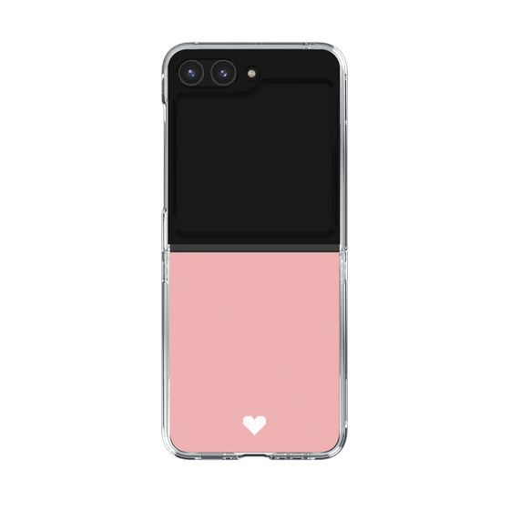 Clear Case［ Original - Favorite Color Heart - Pink ］