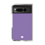 Clear Case［ Original - Favorite Color Heart - Purple ］