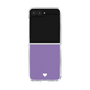 Clear Case［ Original - Favorite Color Heart - Purple ］