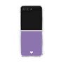 Clear Case［ Original - Favorite Color Heart - Purple ］