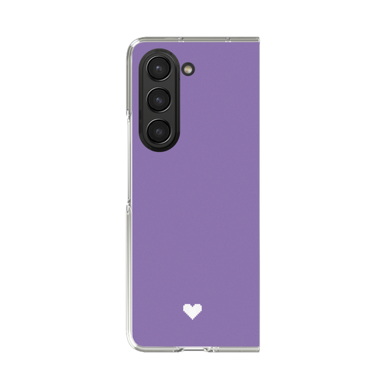 Clear Case［ Original - Favorite Color Heart - Purple ］