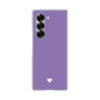 Clear Case［ オリジナル - 推し色ハート - Purple ］