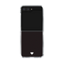 Clear Case［ Original - Favorite Color Heart - Black ］