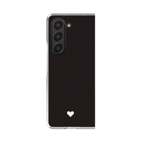 Clear Case［ Original - Favorite Color Heart - Black ］